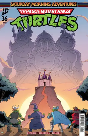 Teenage Mutant Ninja Turtles: Saturday Morning Adventures #36 Cover A (Schoening) 1