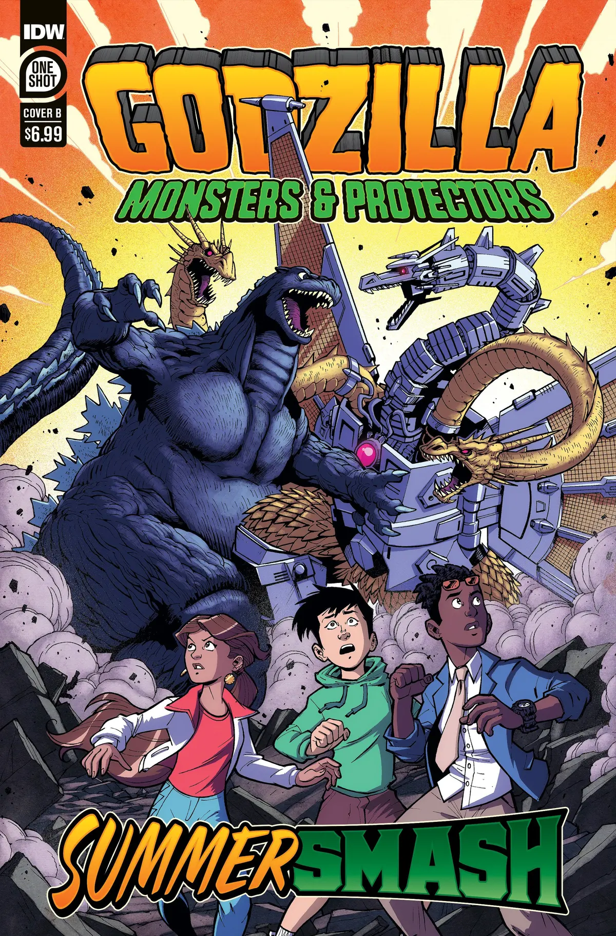 Godzilla Monsters Protectors Summer Smash #1 Cvr B Lawrence 1