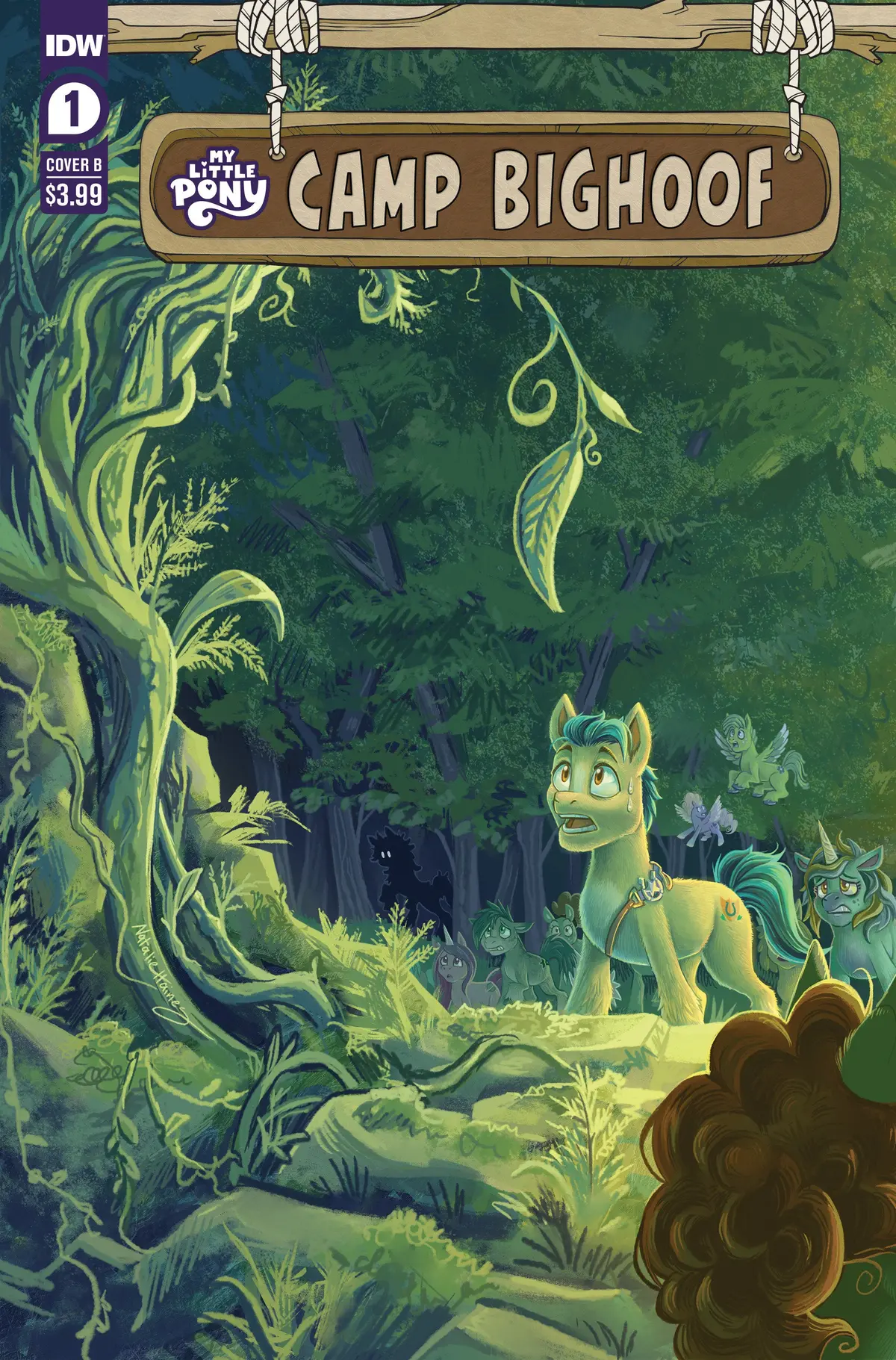 My Little Pony Camp Bighoof #1 Cvr B Haines 1