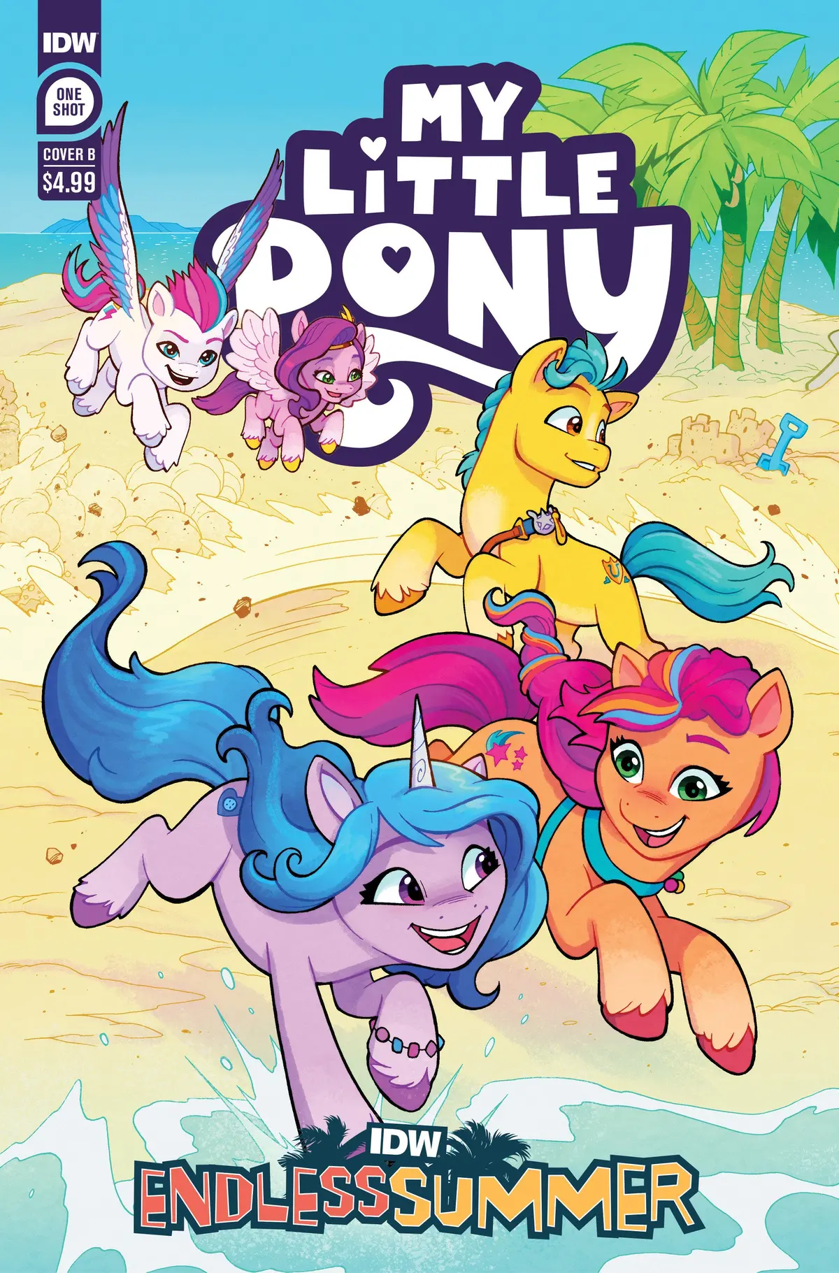 Idw Endless Summer My Little Pony Cvr B Lawrence 1