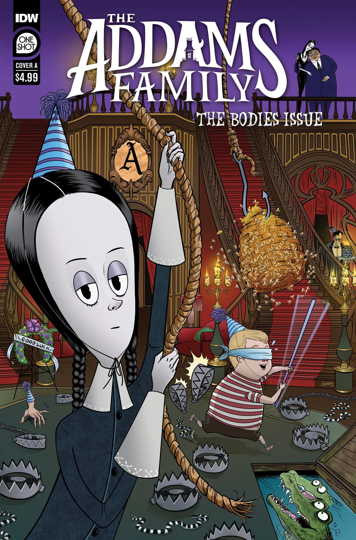 Addams Family Bodies Issue #1 Cvr A Clugston Flores 1