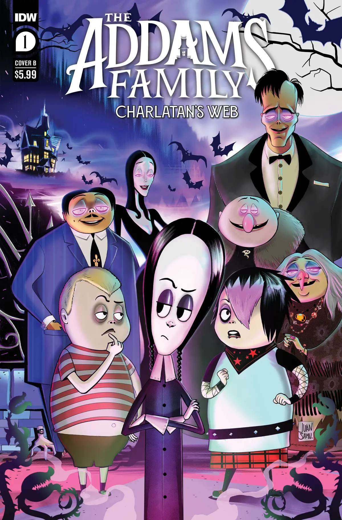 Addams Family Charlatans Web #1 Cvr B Samu 1