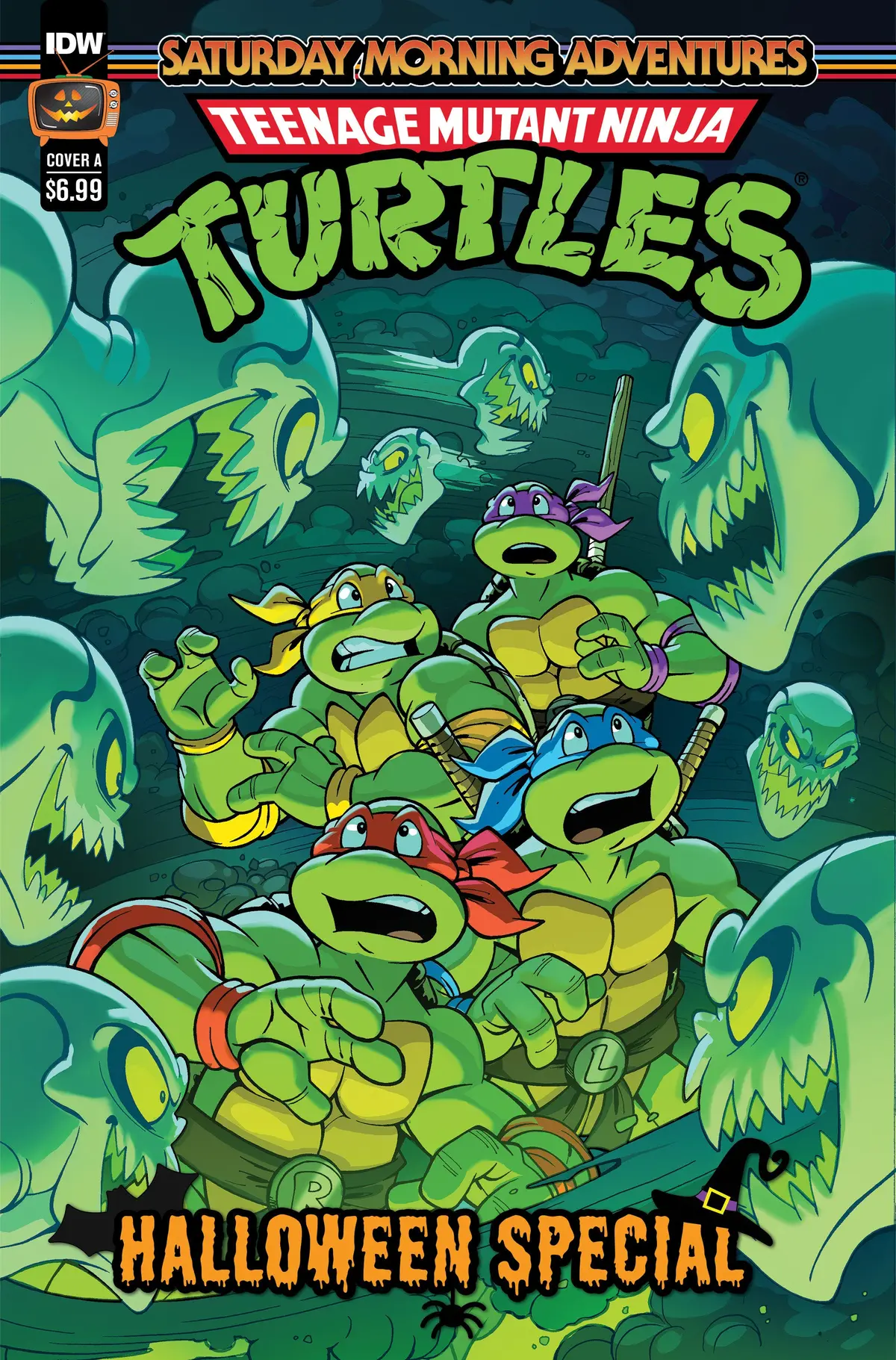 Tmnt Saturday Morning Adv Halloween Special #1 Cvr A Lawrenc 1