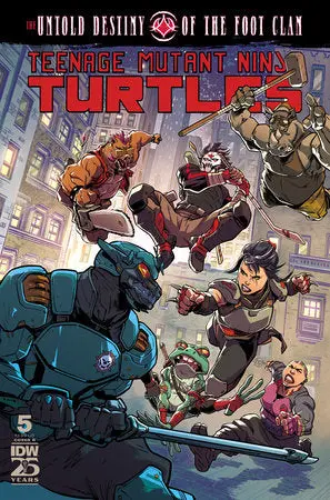 Tmnt Untold Destiny Of Foot Clan #5 Cvr B Medel 1