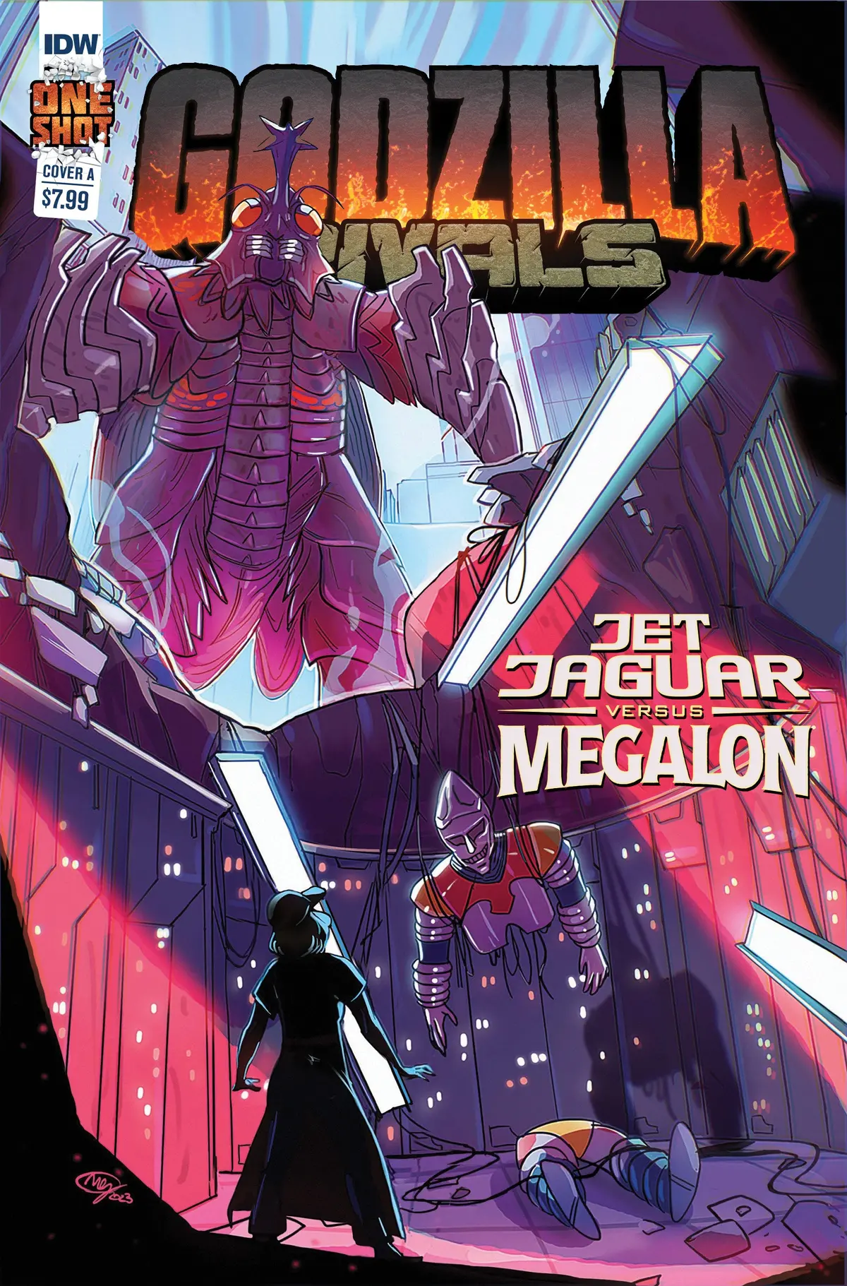 Godzilla Rivals Jet Jaguar Vs Megalon Oneshot #1 Cvr A Huang 1