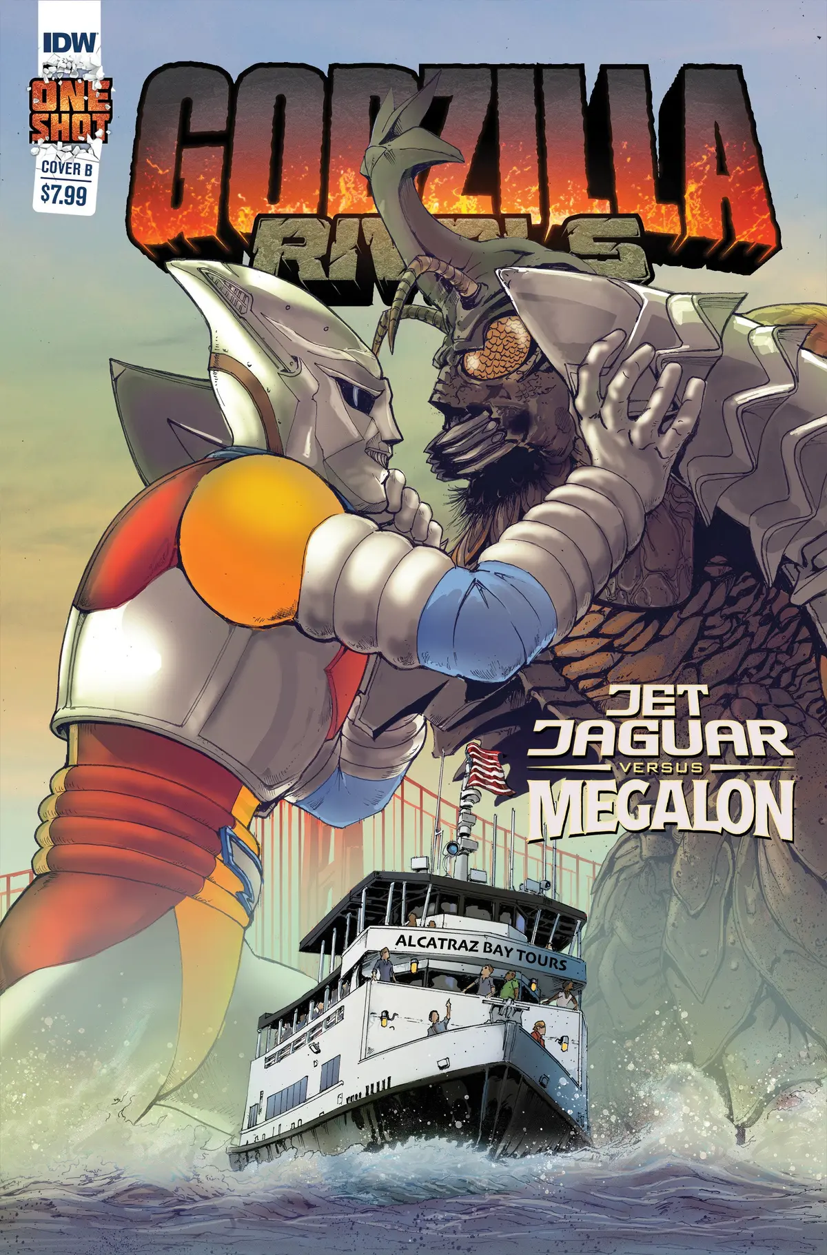 Godzilla Rivals Jet Jaguar Vs Megalon Oneshot #1 Cvr B Griffith 1