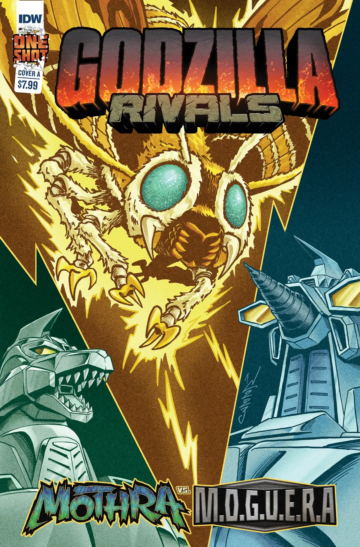 Godzilla Rivals Mothra Vs M.O.G.U.E.R.A. #1 Cvr A Chan 1