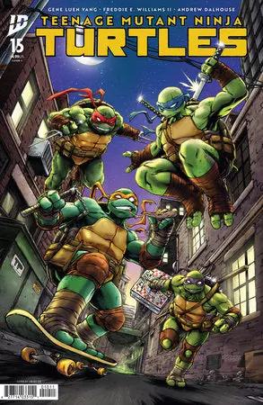 Teenage Mutant Ninja Turtles #15 Variant C (Creees Lee) 1