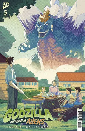 Godzilla Here There Be Aliens #5 Variant B (Hernandez) 1