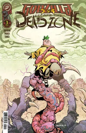 Godzilla Escape The Deadzone [Kai-Sei Era] #3 Variant B (Delpeche) 1