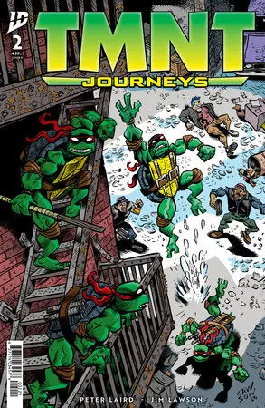 Tmnt Journeys #2 Variant B (Lawson) 1