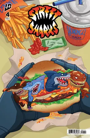 Street Sharks #4 Cover A (Murphy) 1