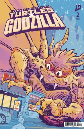 Teenage Mutant Ninja Turtles X Godzilla #2 Variant B (Ba) 1
