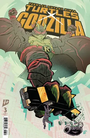 Teenage Mutant Ninja Turtles X Godzilla #3 Variant B (Ba) 1