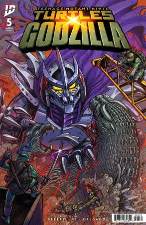 Teenage Mutant Ninja Turtles X Godzilla #5 Variant C (Frank) 1