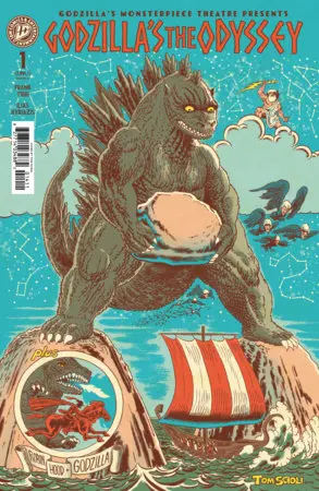 Godzilla’S Monsterpiece Theatre Presents: Godzilla’S The Odyssey Cover A (Scioli) (6/10/26) 1