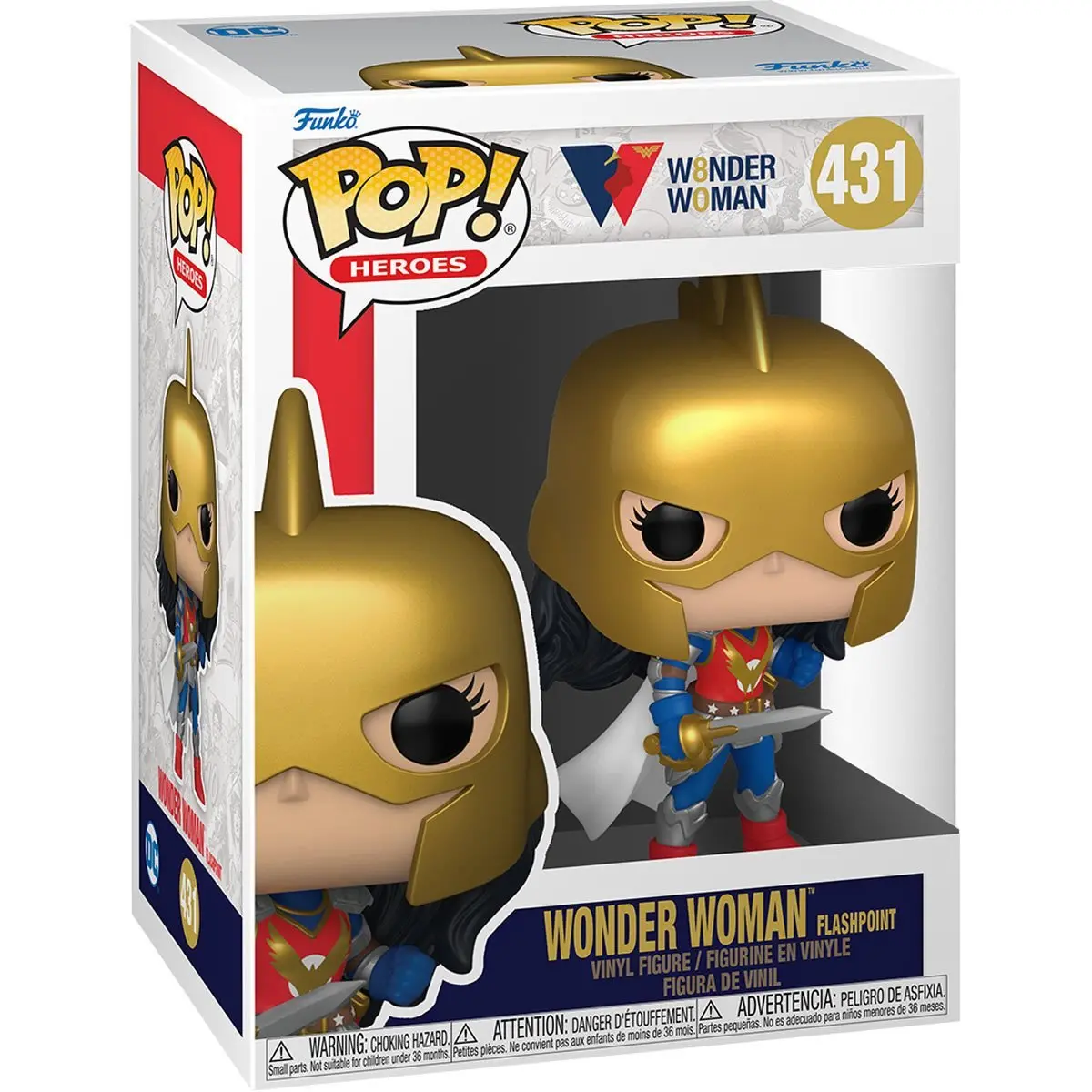 Funko Pop! Wonder Woman 80Th Anniversary - Wonder Woman (Flashpoint) 1