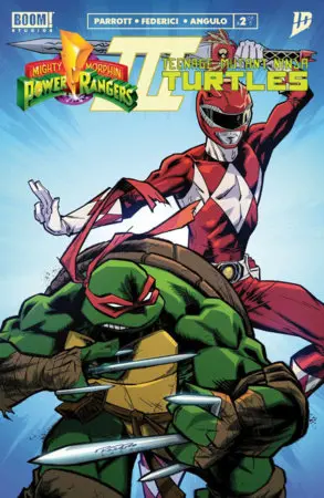 Mighty Morphin Power Rangers/Teenage Mutant Ninja Turtles Iii #2 B Variant (Dressed, Randolph) 1