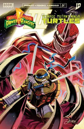 Mighty Morphin Power Rangers/Teenage Mutant Ninja Turtles Iii #3 A Main (Dressed, Zonno) 1