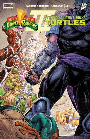 Mighty Morphin Power Rangers/Teenage Mutant Ninja Turtles Iii #3 B Variant (Dressed, Williams) 1