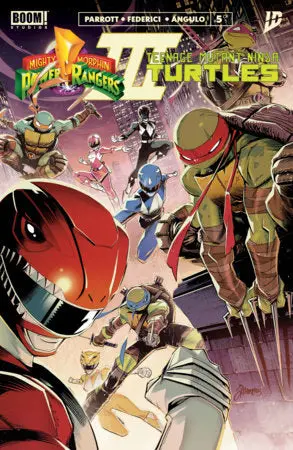 Mighty Morphin Power Rangers/Teenage Mutant Ninja Turtles Iii #5 A Main (Dressed, Zonno) 1