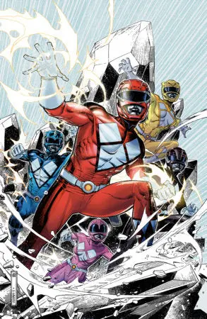Mighty Morphin Power Rangers (2026) #1 E Foil Variant (Full Art, Foil, Cheung) (6/3/26) 1