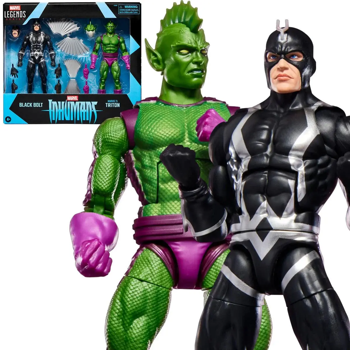 Marvel Legends - Inhumans - Black Bolt & Marvel's Triton 2-Pack 1