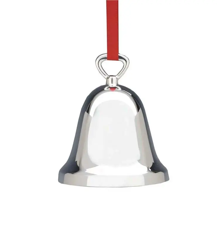 Silver Plate Xmas Bell 1