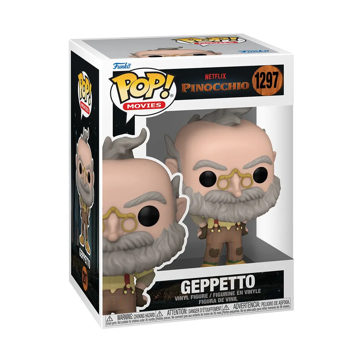 Funko Pop! Pinocchio (Netflix) - Geppetto 1
