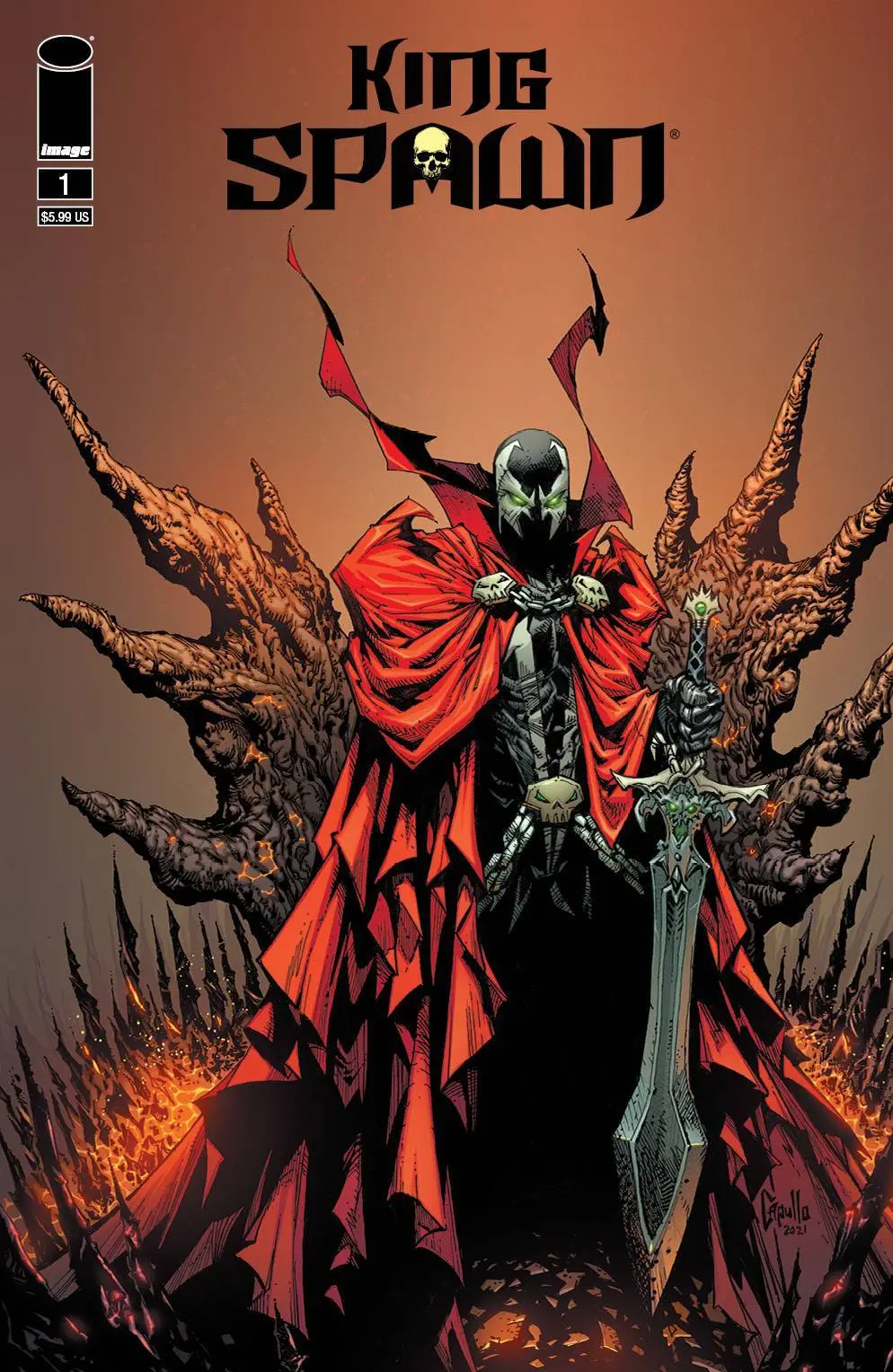 King Spawn #1 Cvr E Capullo 1