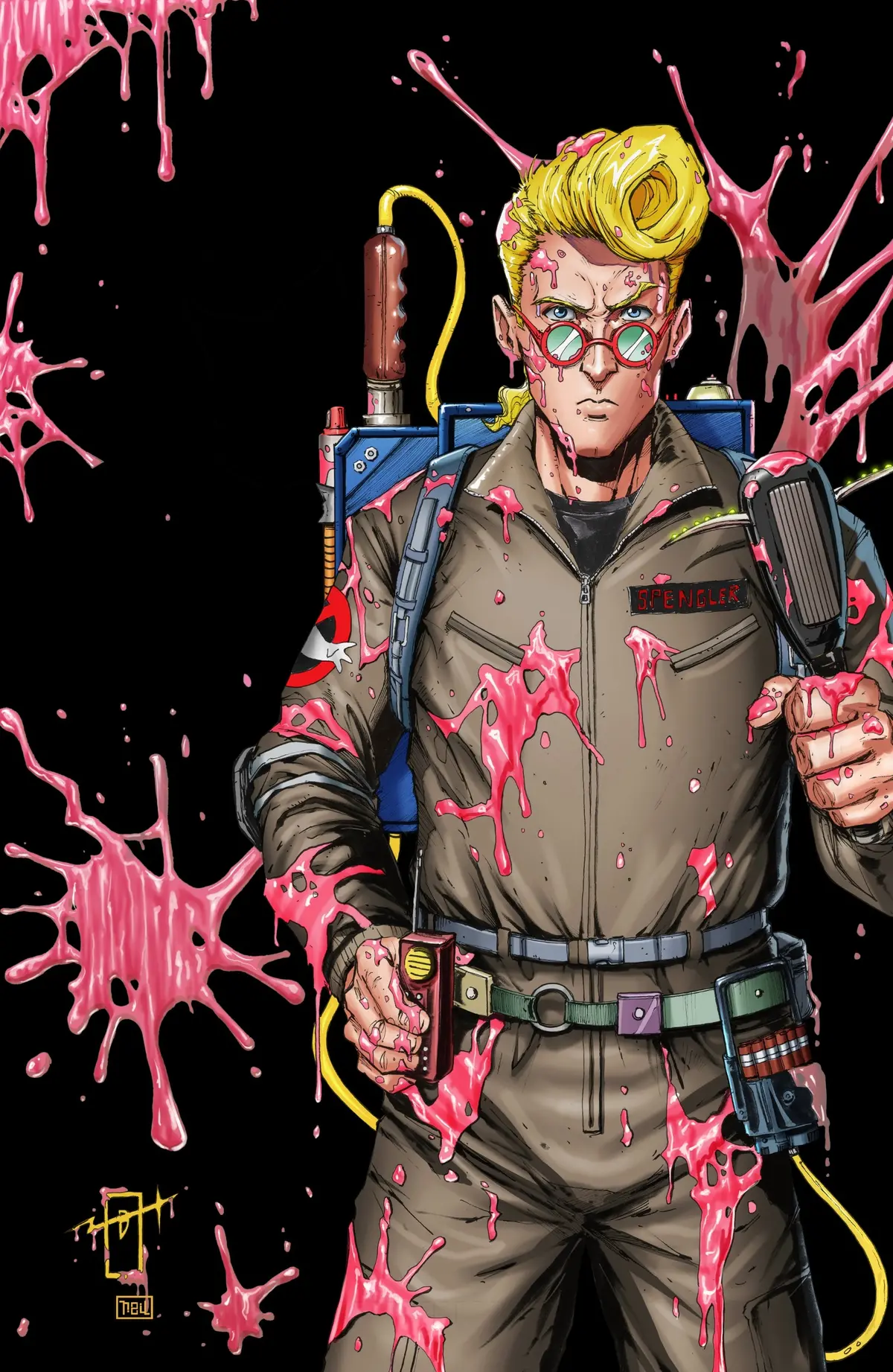 'Tonight 7Pm Est!!! - 'Egon' Orbit: History Of Movies - Jonathan Uribe A Variant 60 Print (Ships 2/11) 1