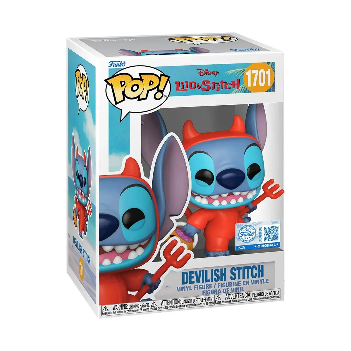 Funko Pop! Lilo & Stitch - Entertainment Earth Exclusive Devilish Stitch 1