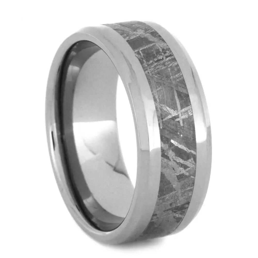 Gibeon Meteorite Wedding Band 1