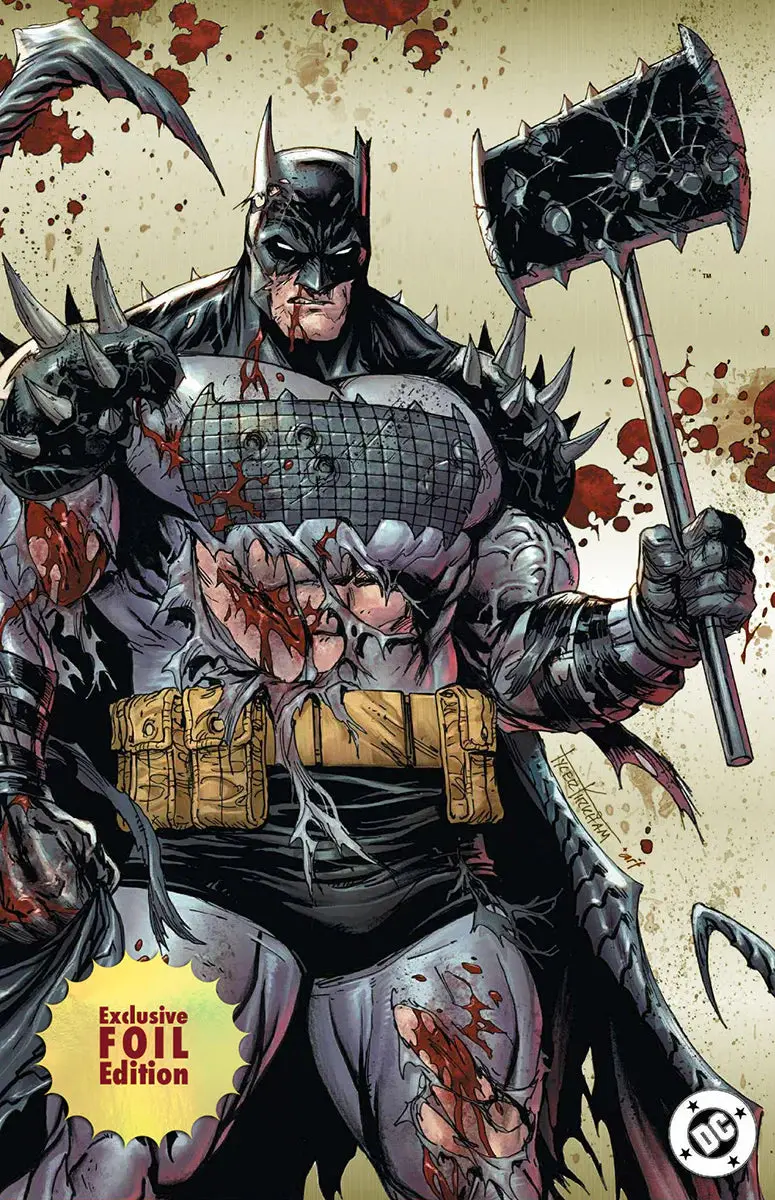 Absolute Batman #18 Tyler Kirkham Batman Foil Variant 1
