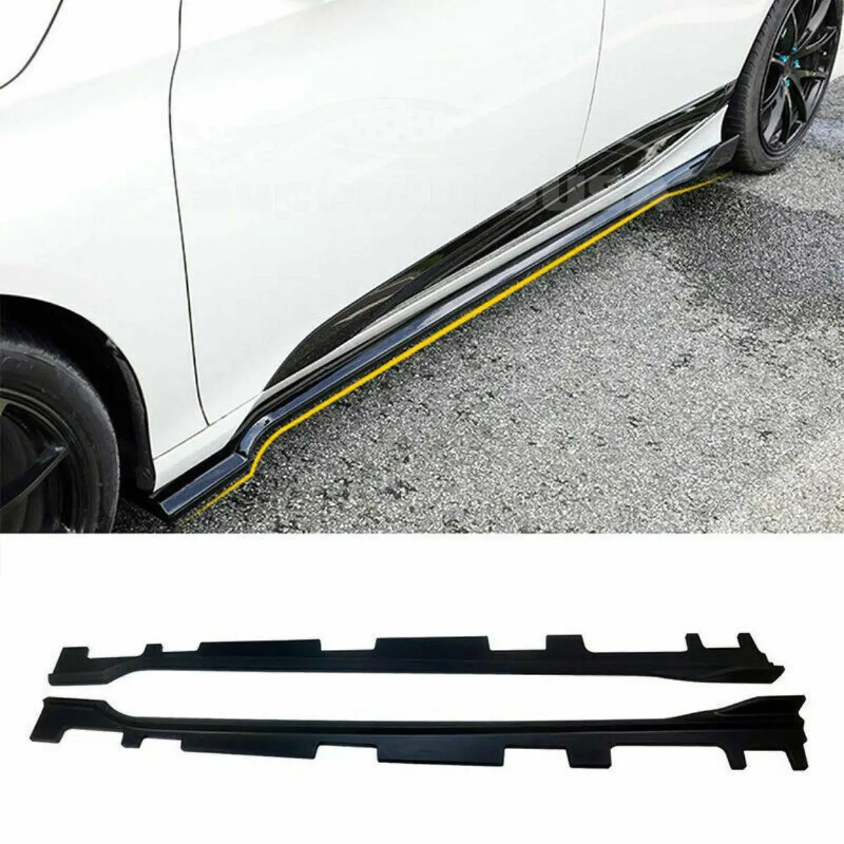 Side Skirt & Under Spoiler | Fits Honda Accord  (2018-2022) 1