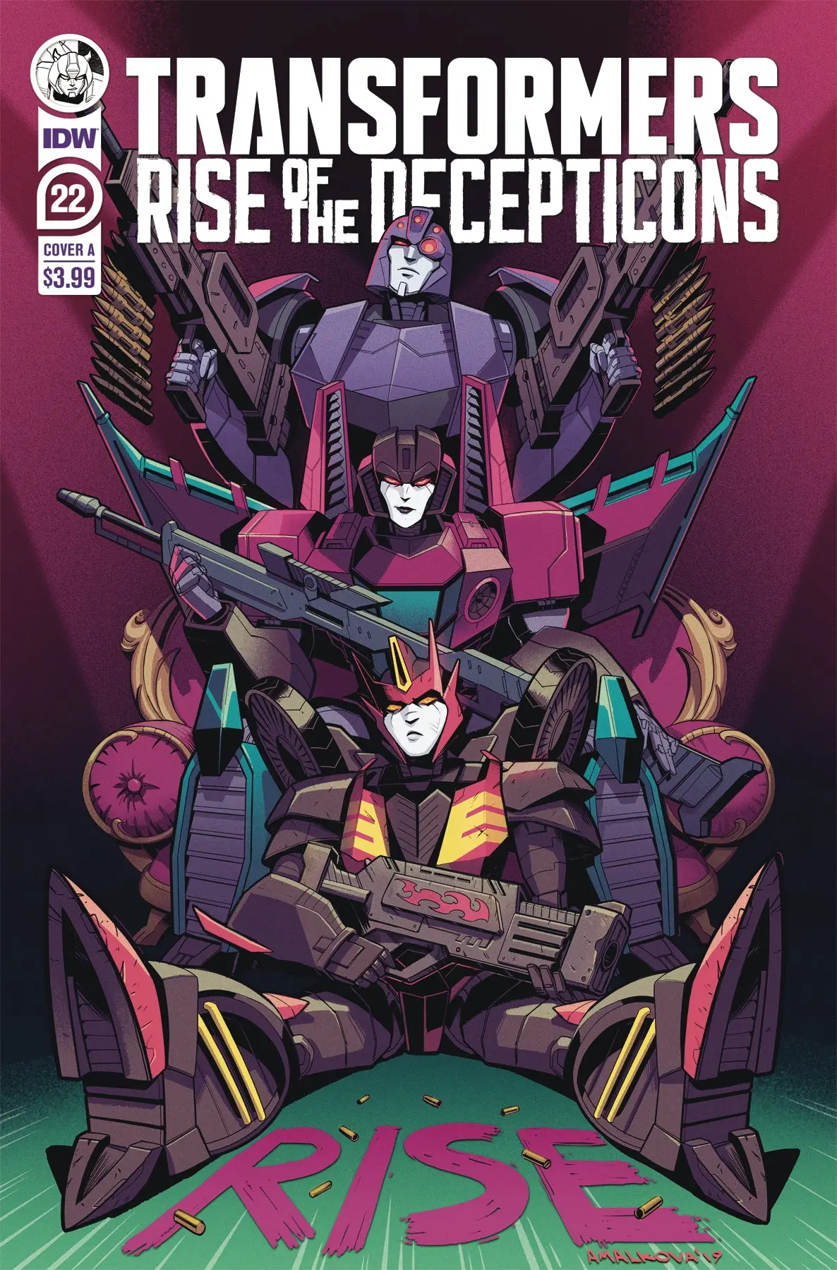 Transformers #22 Cvr A Malkova 1