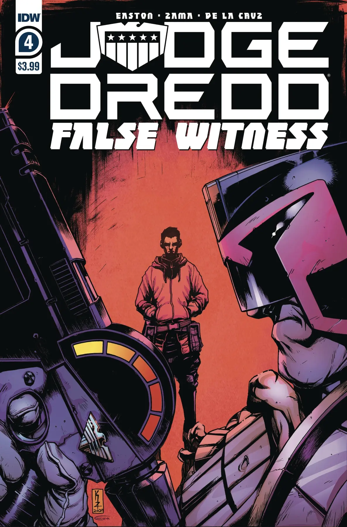 Judge Dredd False Witness #4 (Of 4) Cvr A Zama 1