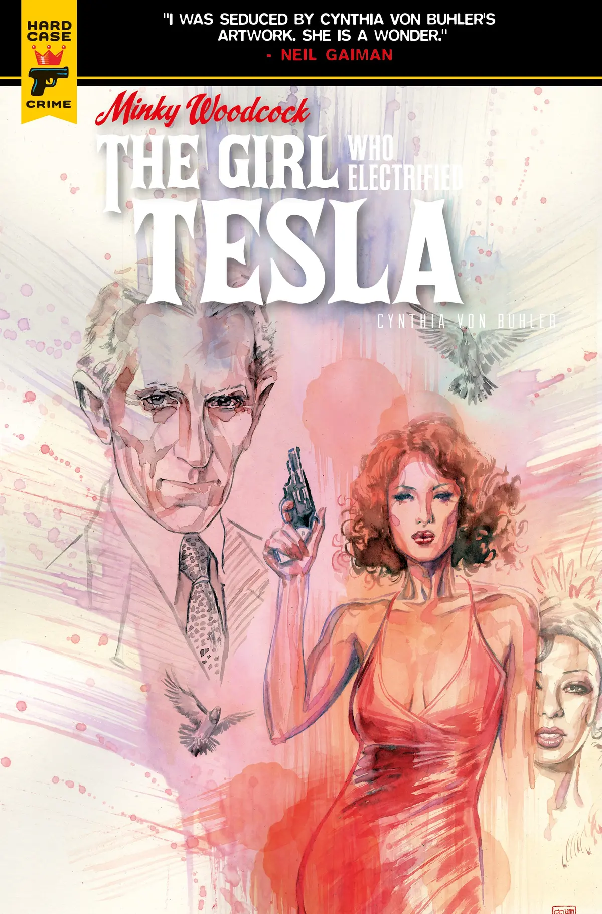 Minky Woodcock Girl Electrified Tesla #3 Cvr A Mack (Mr) 1