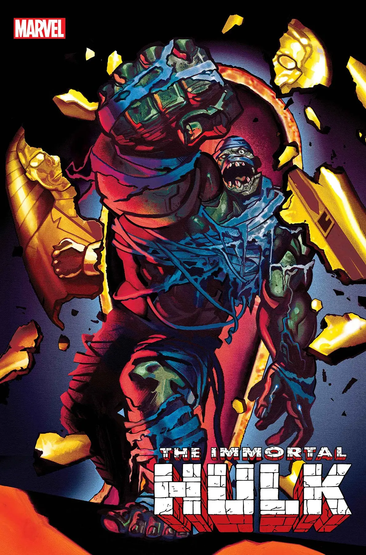 Immortal Hulk #38 Del Mundo Living Hulk Horror Var 1