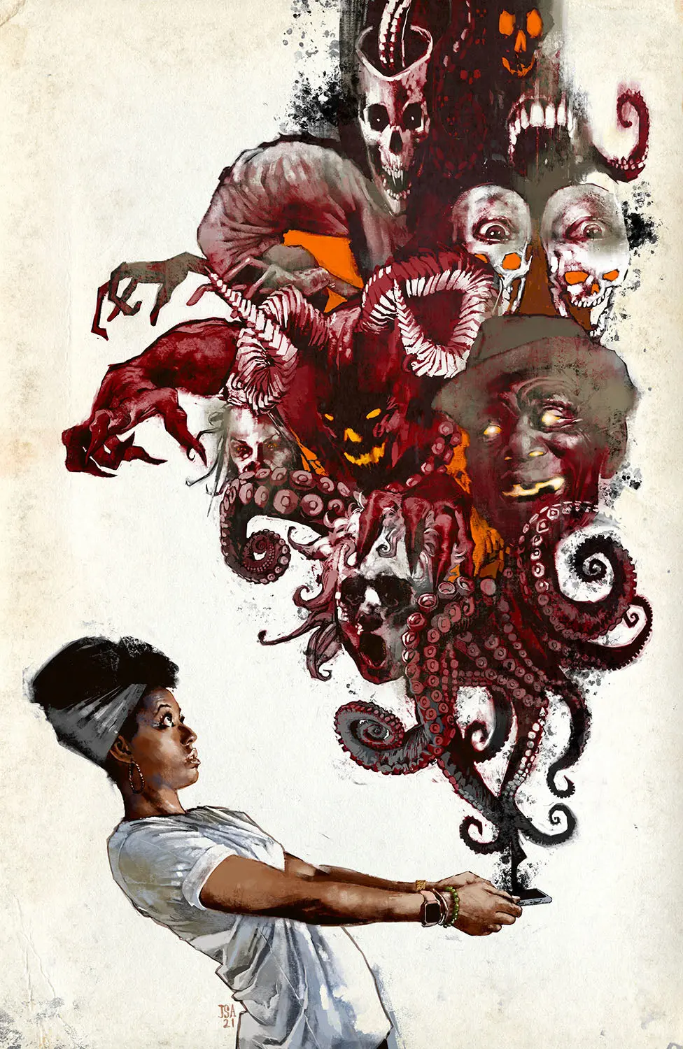 Nita Hawes Nightmare Blog #1 Cvr B Alexander (Mr) 1