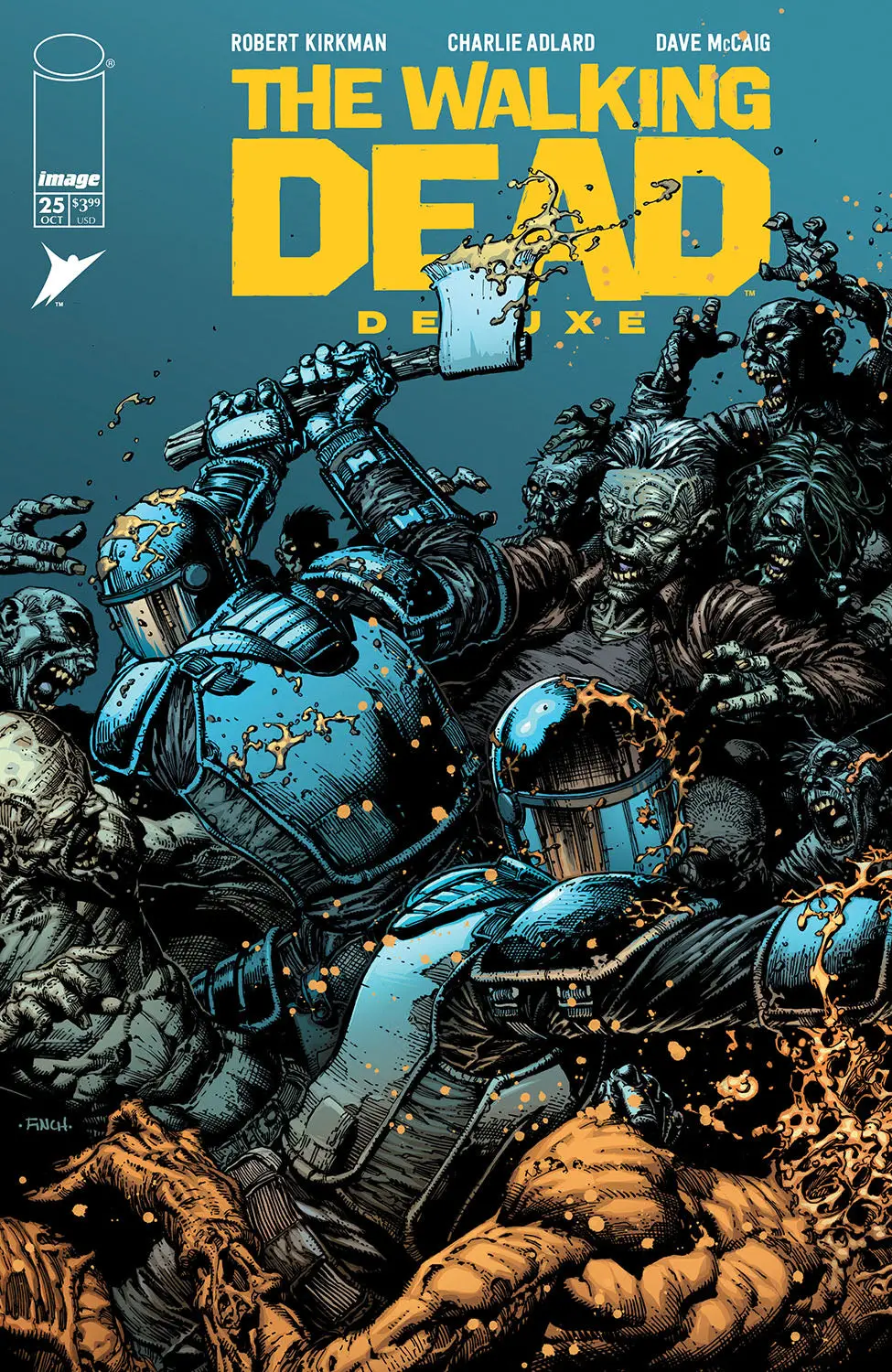 Walking Dead Dlx #25 Cvr A Finch & Mccaig (Mr) 1