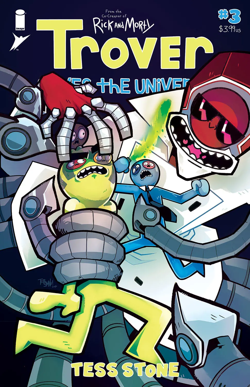 Trover Saves The Universe #3 (Of 5) (Mr) 1