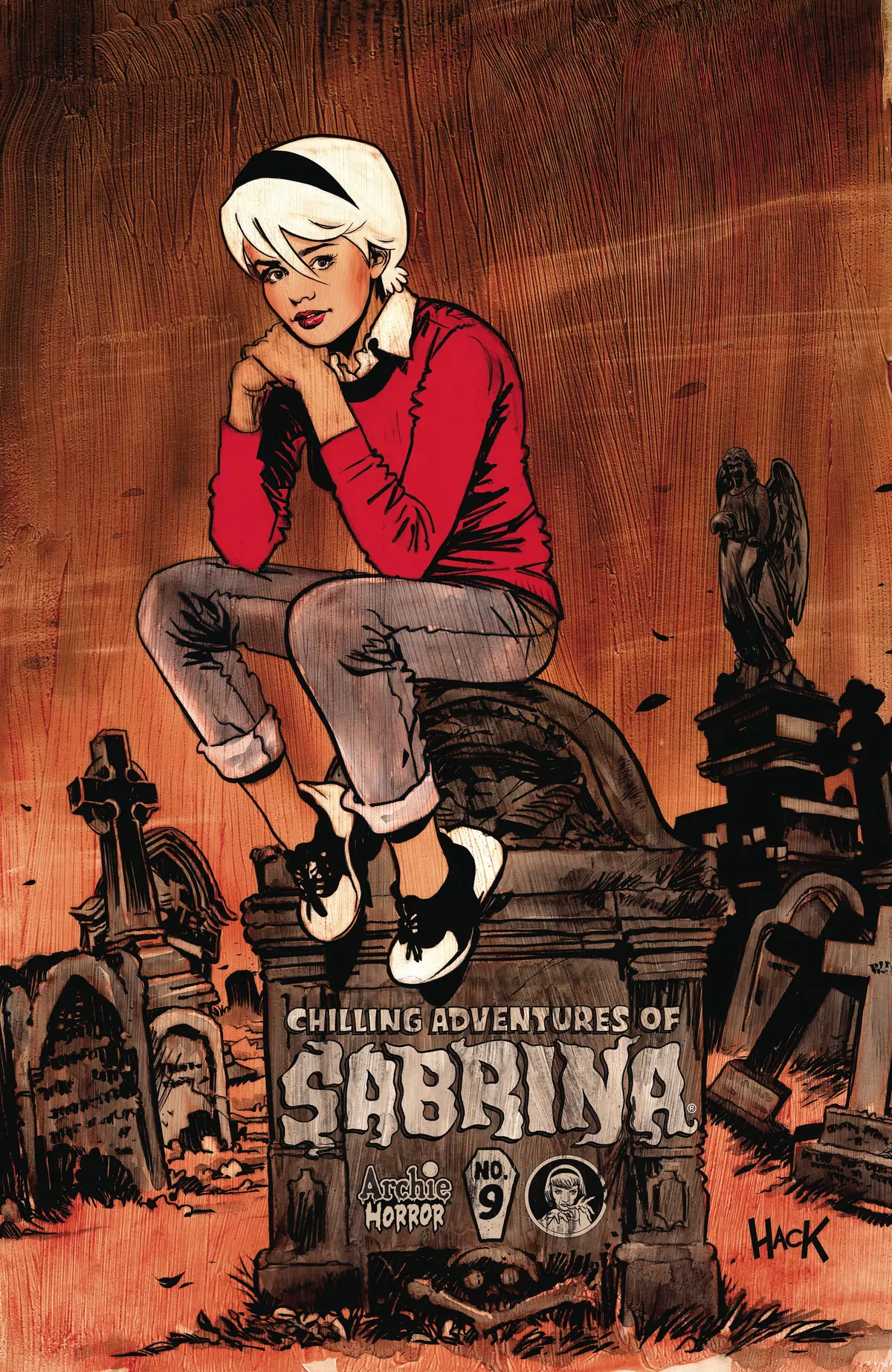 Chilling Adv Of Sabrina #9 Cvr B Hack (Mr) 1