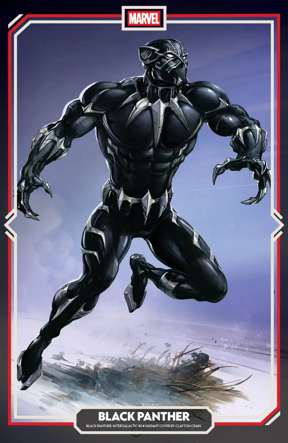 Black Panther Intergalactic #2 Clayton Crain Variant 1