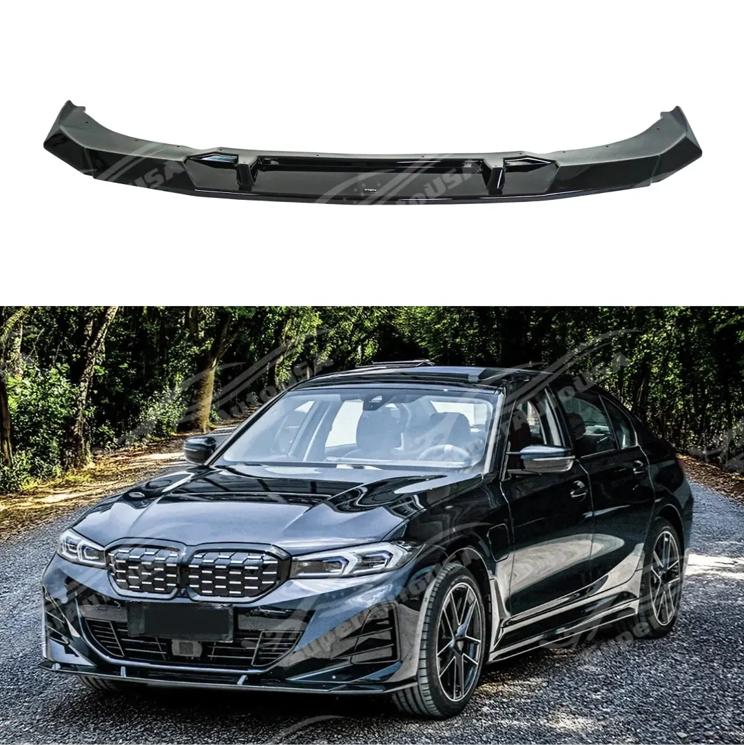 For Bmw 2023-2025 G20 3 Series 330I Lci Vten Front Splitter Spoiler Lower Bumper Lip (1 Pc) 1
