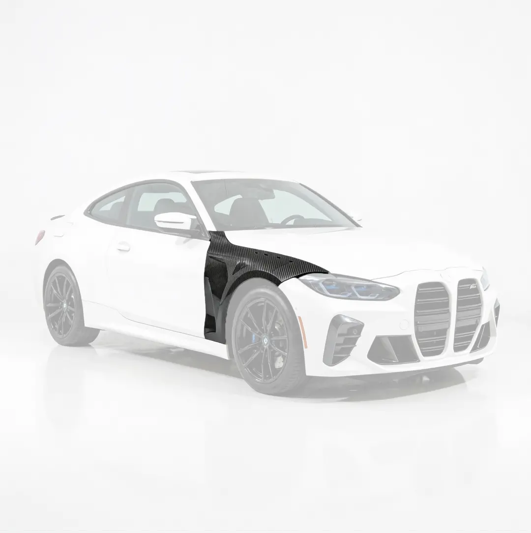 For Bmw G22 4 Series 2021-2024 Carbon Fiber Front Body Fender 1