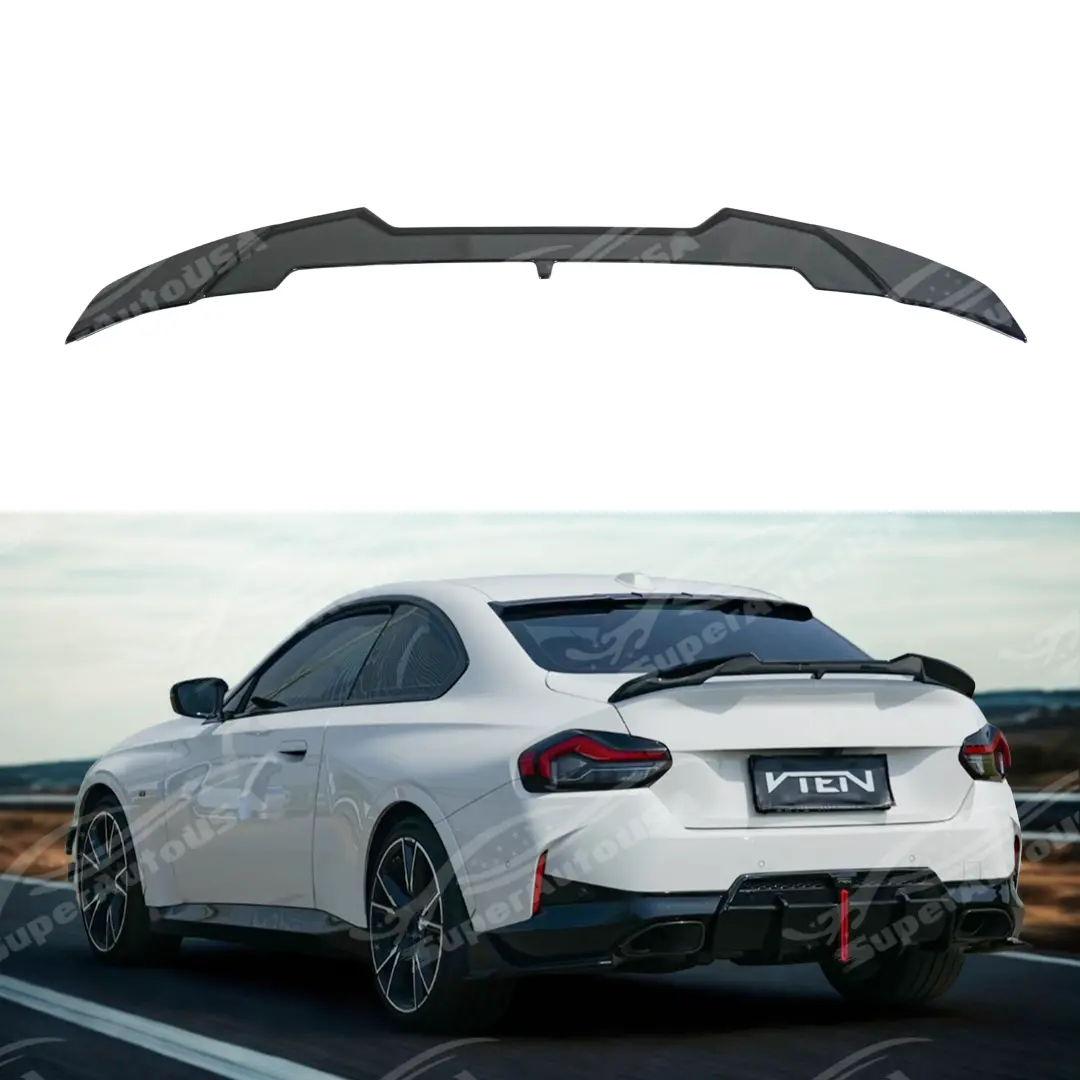 Vten Rear Trunk Lip Spoiler Wing Fits Bmw G42 2 Series G87 M2 2022-2025 1