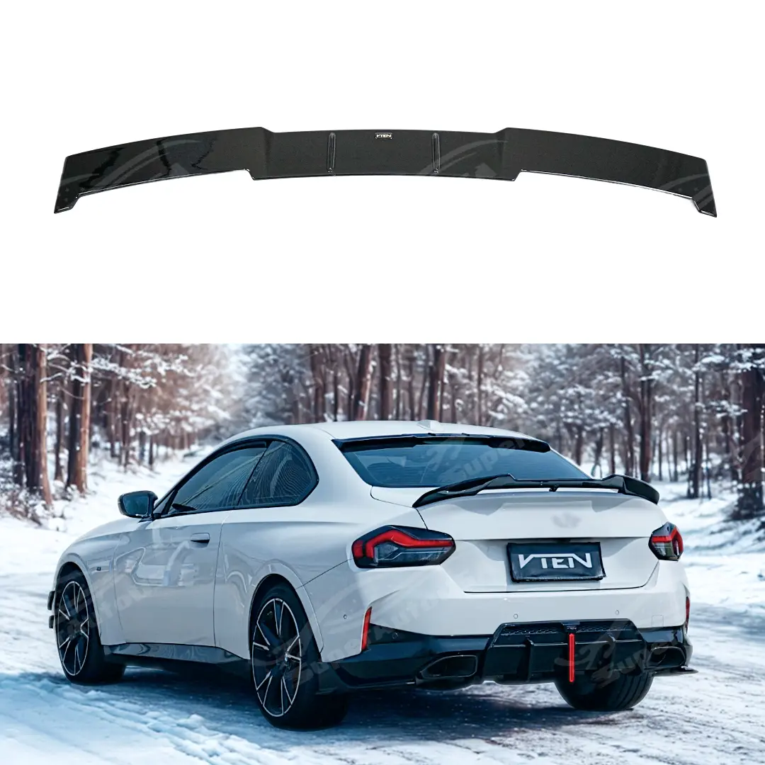 Fits Bmw G42 2 Series 2022-2025 Vten Vortex Generator Rear Roof Spoiler Wing 1