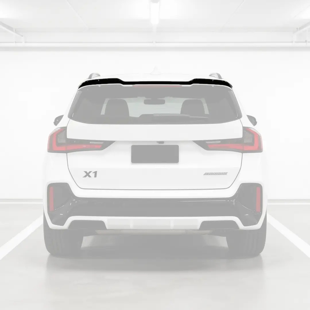 Fits 2023-2026 Bmw U11 X1 Gloss Black Rear Roof Spoiler 1