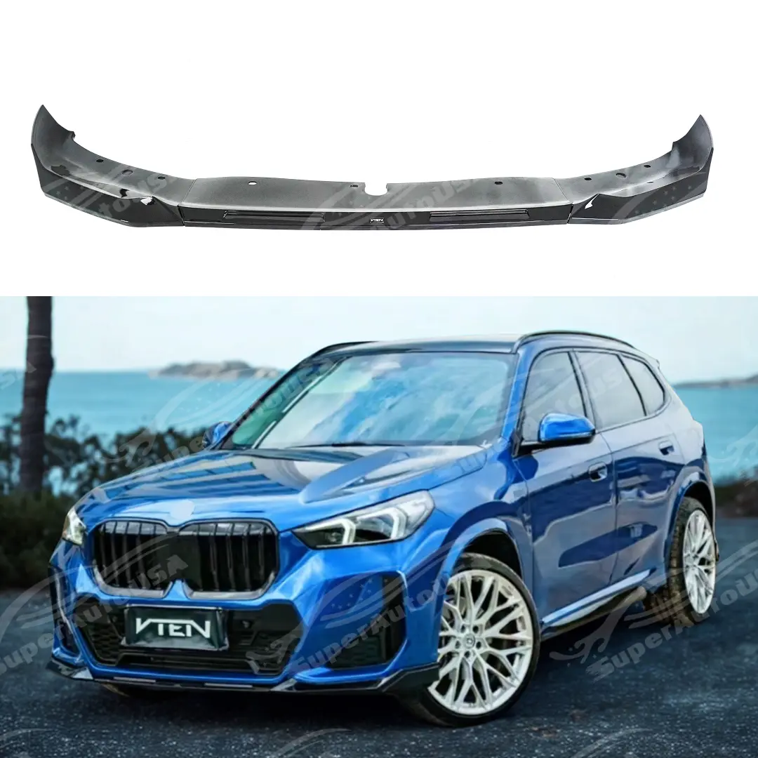 Vten Front Splitter Spoiler Lower Bumper Lip For Bmw X1 U11 2023-2025 With M-Sport Package 1